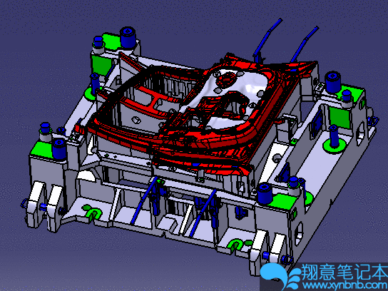 贴一张工作的图片