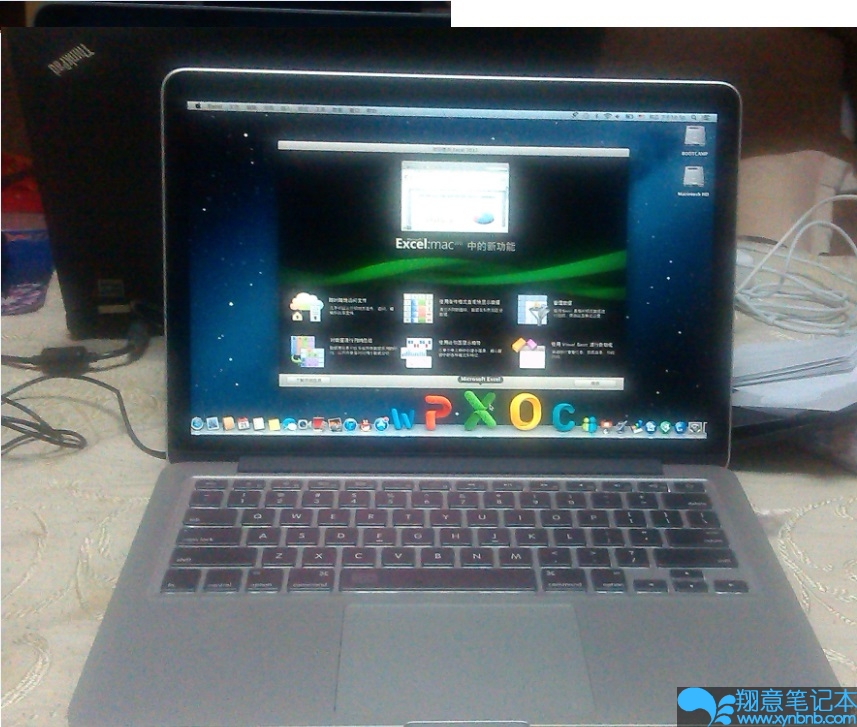 thinkpad做个衬托，显得MAC本子的高贵与底蕴。
